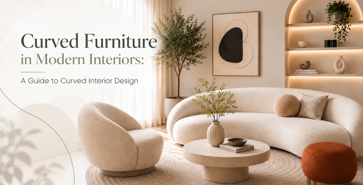 Curved Furniture in Modern Interiors: A Guide to Curved Interior Design